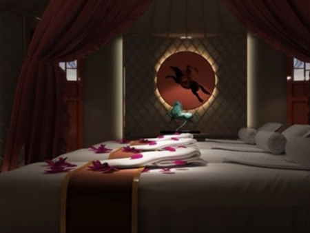 西安碑林热石疗法火山能量与大地矿物的深度疗愈